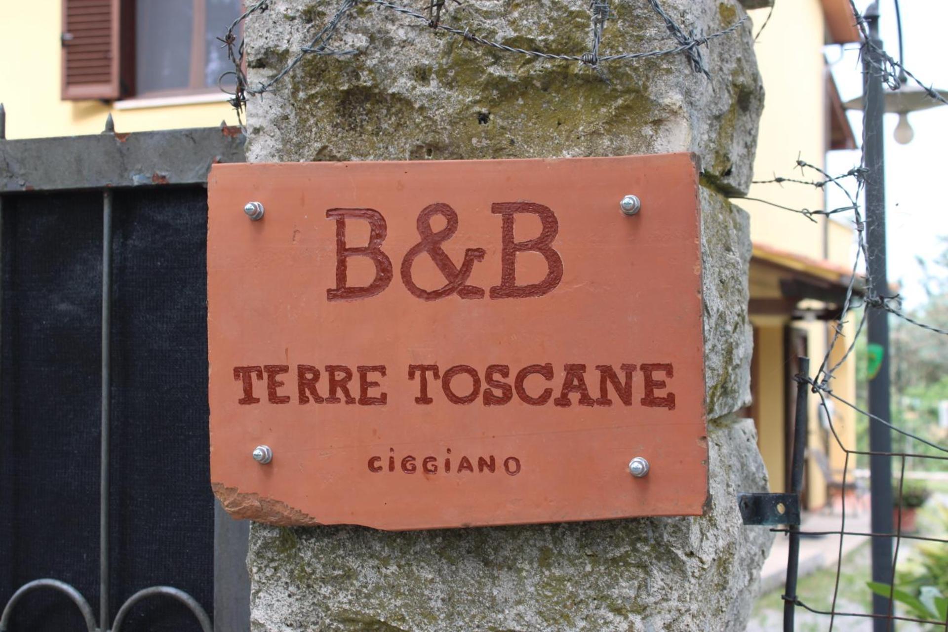 B&B Terre Toscane Ciggiano Buitenkant foto